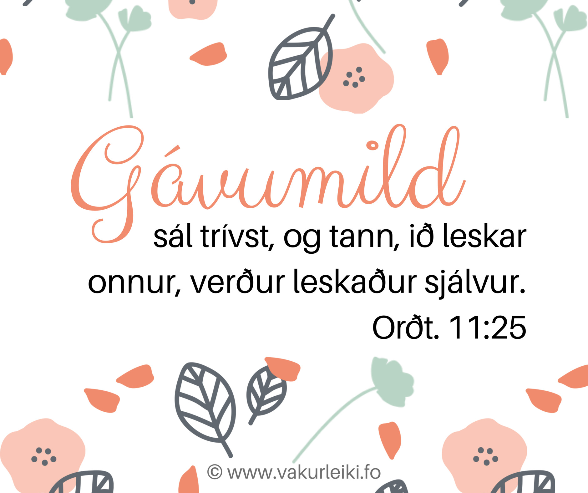 gávumild