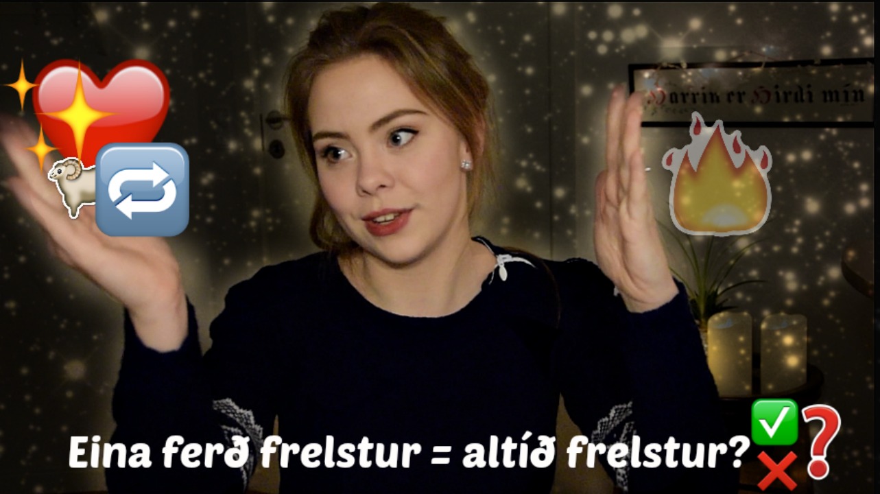 EINA FERÐ FRELSTUR = ALTÍÐ FRELSTUR? (ÆVIG FRELSA)
