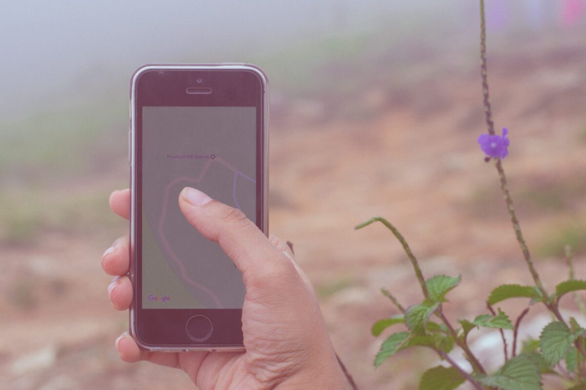 Turistur við GPS til Himmals