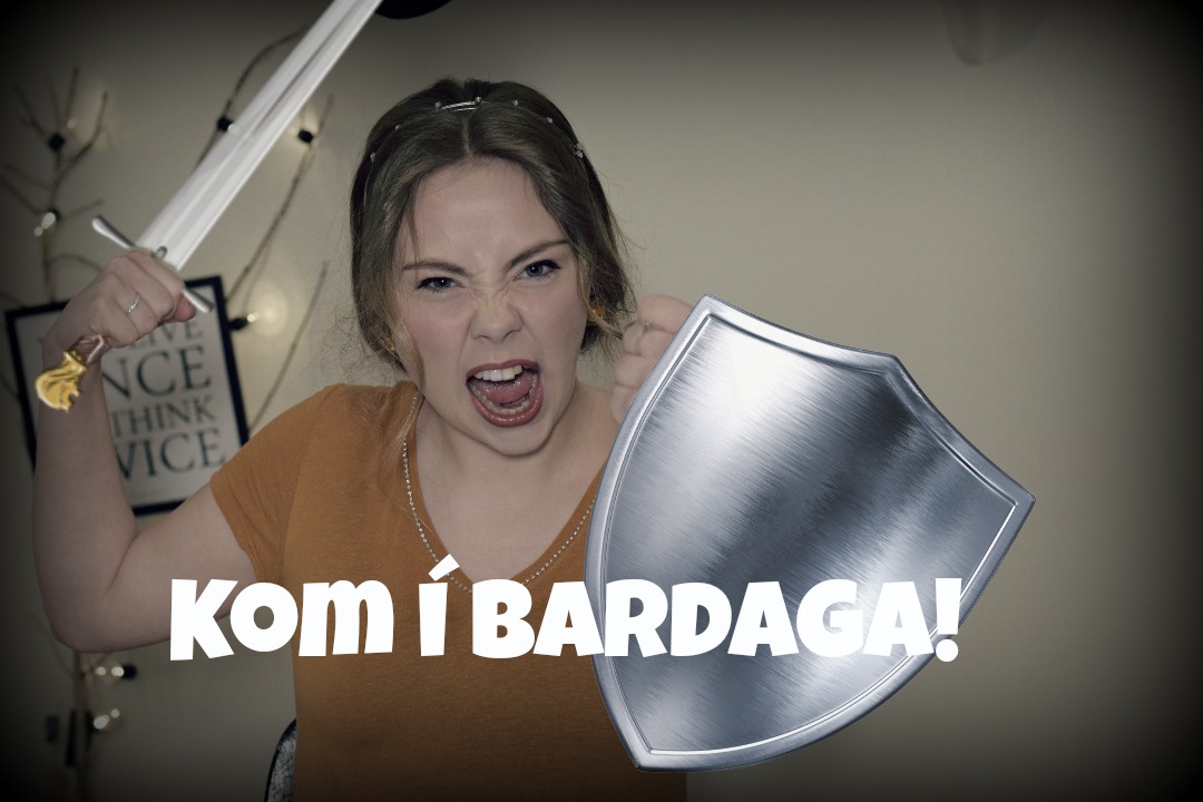 KOM I BARDAGA Í BØN
