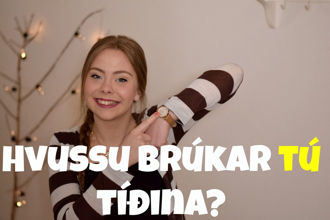 HVUSSU SKAL HIN TRÚGVANDI BRÚKA TÍÐ SÍNA?