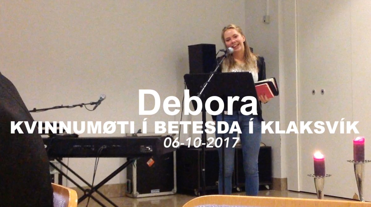 Debora, kvinnumøti í Klaksvík í Betesda