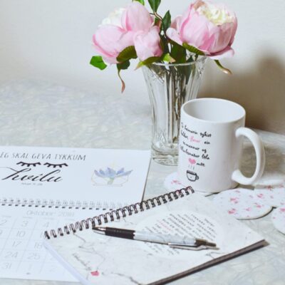 KALENDARAR, NOTESBØKUR, PENNAR, o.t.