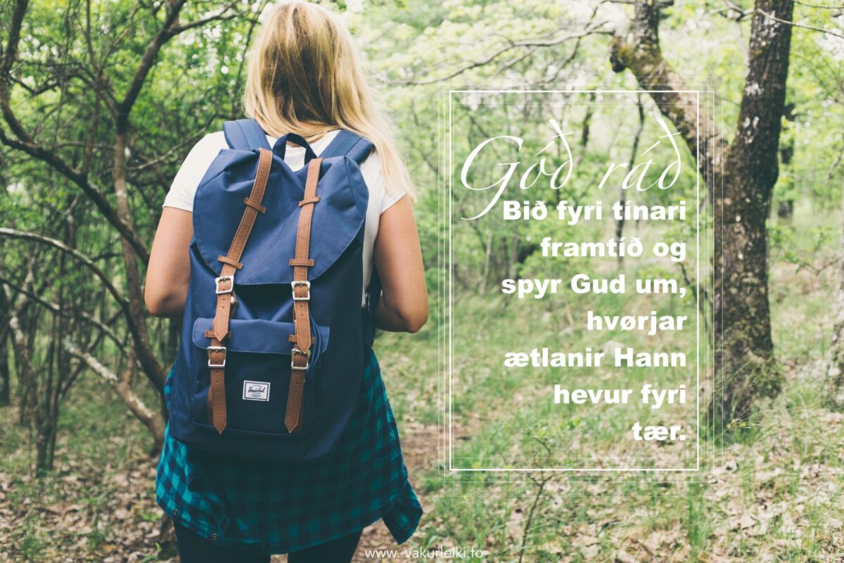 HVAT ÆTLAR TÚ TÆR Í FRAMTÍÐINI?