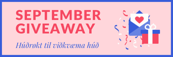 September giveaway 1