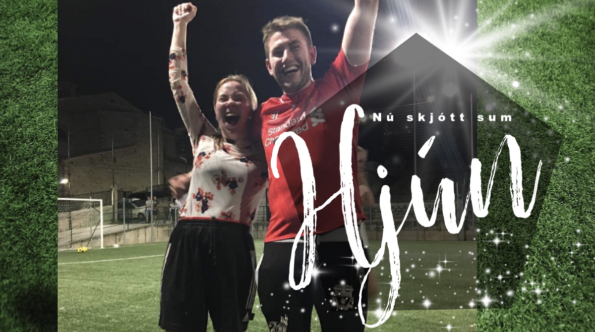 Dina & Evald – Vit byrja okkara ferð saman sum hjún)