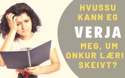 Hvussu kann eg VERJA meg, um onkur lærir skeivt?︱ Filipbr. pt. 13