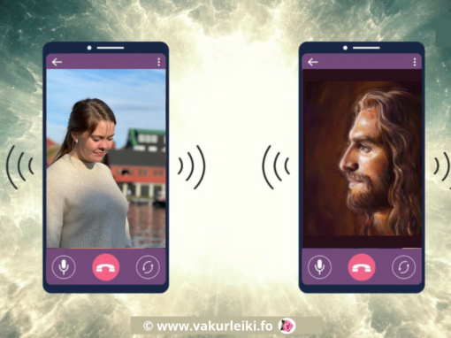 Innlit í eina telefon samrøðu við Gud