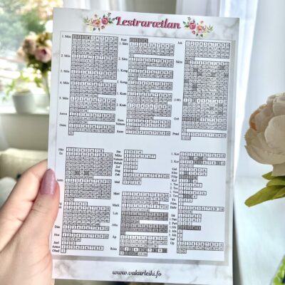 Bíbliulestrar ætlanin