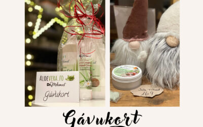 2.Advent – Vinn eitt gávukort frá AloeVera.fo