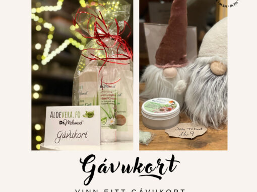 2.Advent – Vinn eitt gávukort frá AloeVera.fo