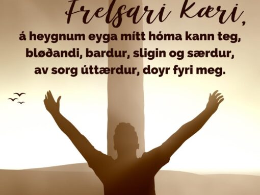 Niðan á heyggin, Golgata mót…