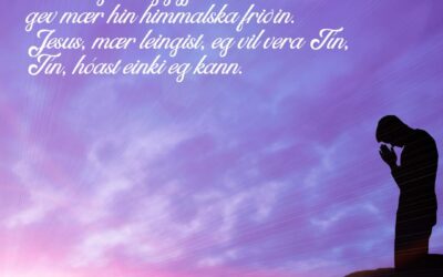 Tak meg av nýggjum, á, Frelsari mín