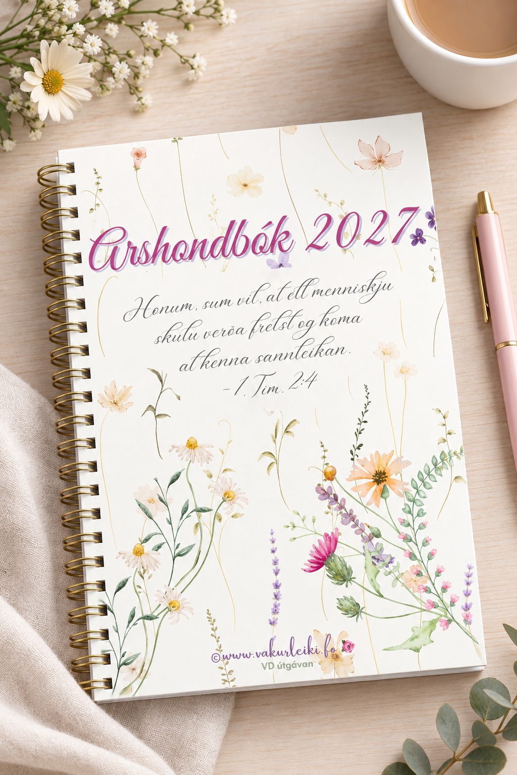 Árshandbók 2027 við versum